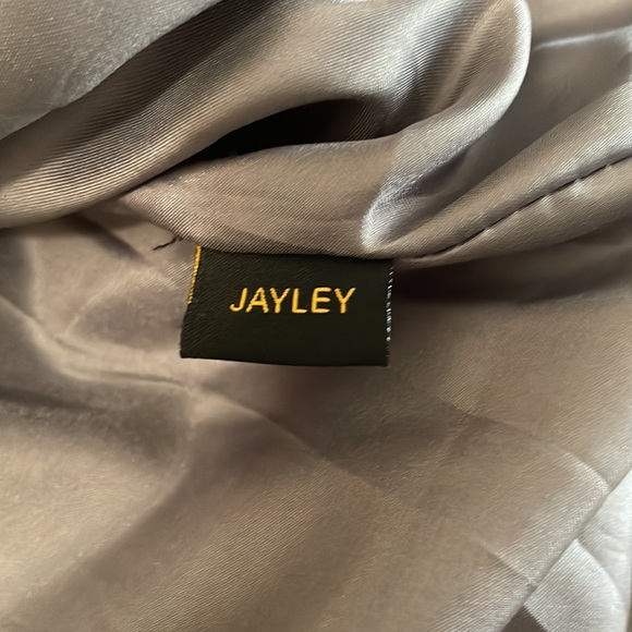 Jayley Collection Faux Fur Oversized Python Print Coat One Size - Picture 6 of 9